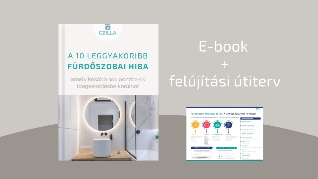 A 10 leggyakoribb fürdőszobai hiba - e-book