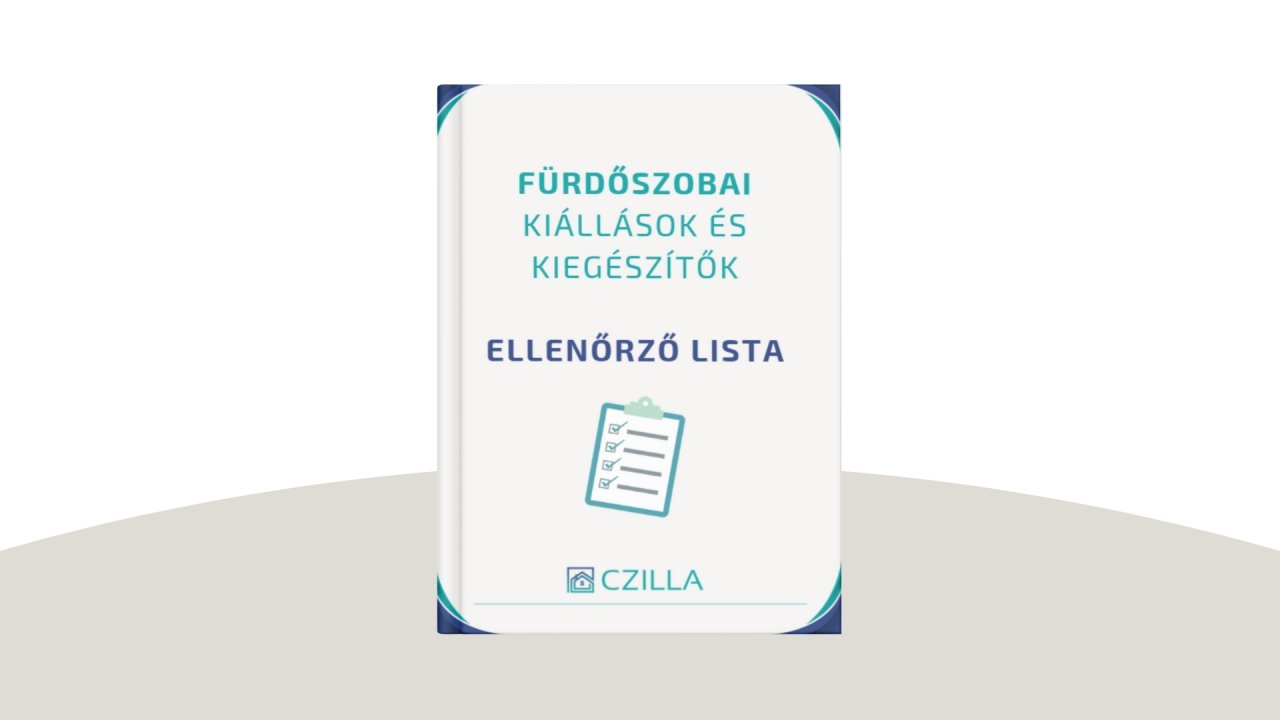 Fürdőszobai ellenőrző lista