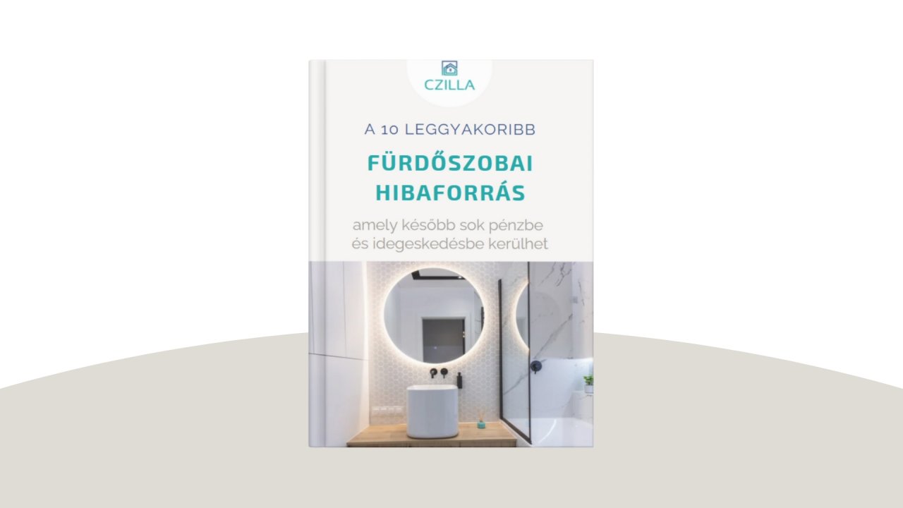 A 10 leggyakoribb fürdőszobai hibaforrás - e-book